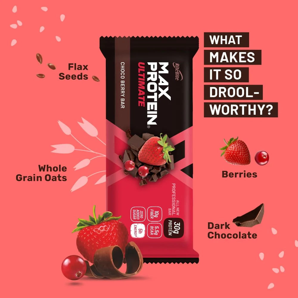 Max Protein Bar - Ultimate Choco Berry