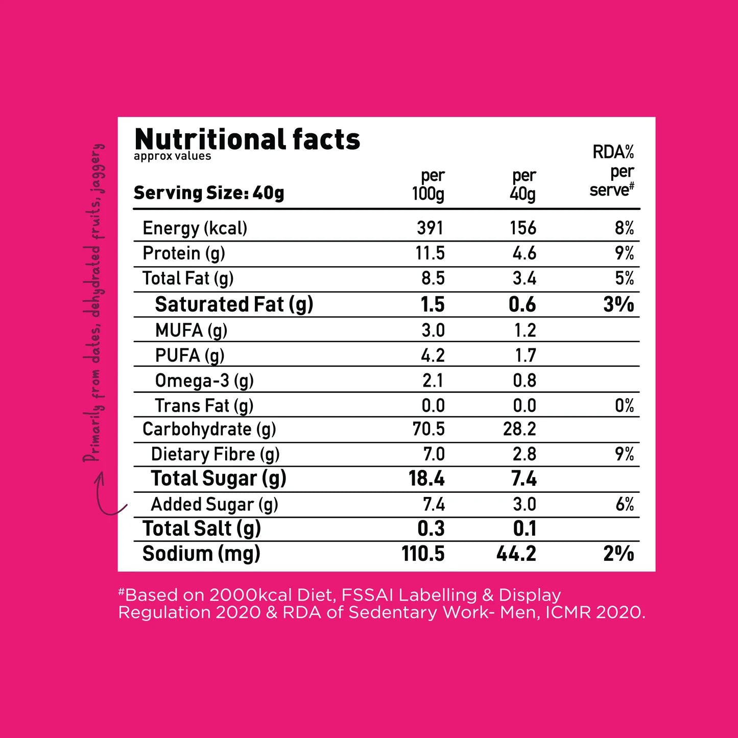 YogaBar Fruits Nuts & Seeds Muesli 700g