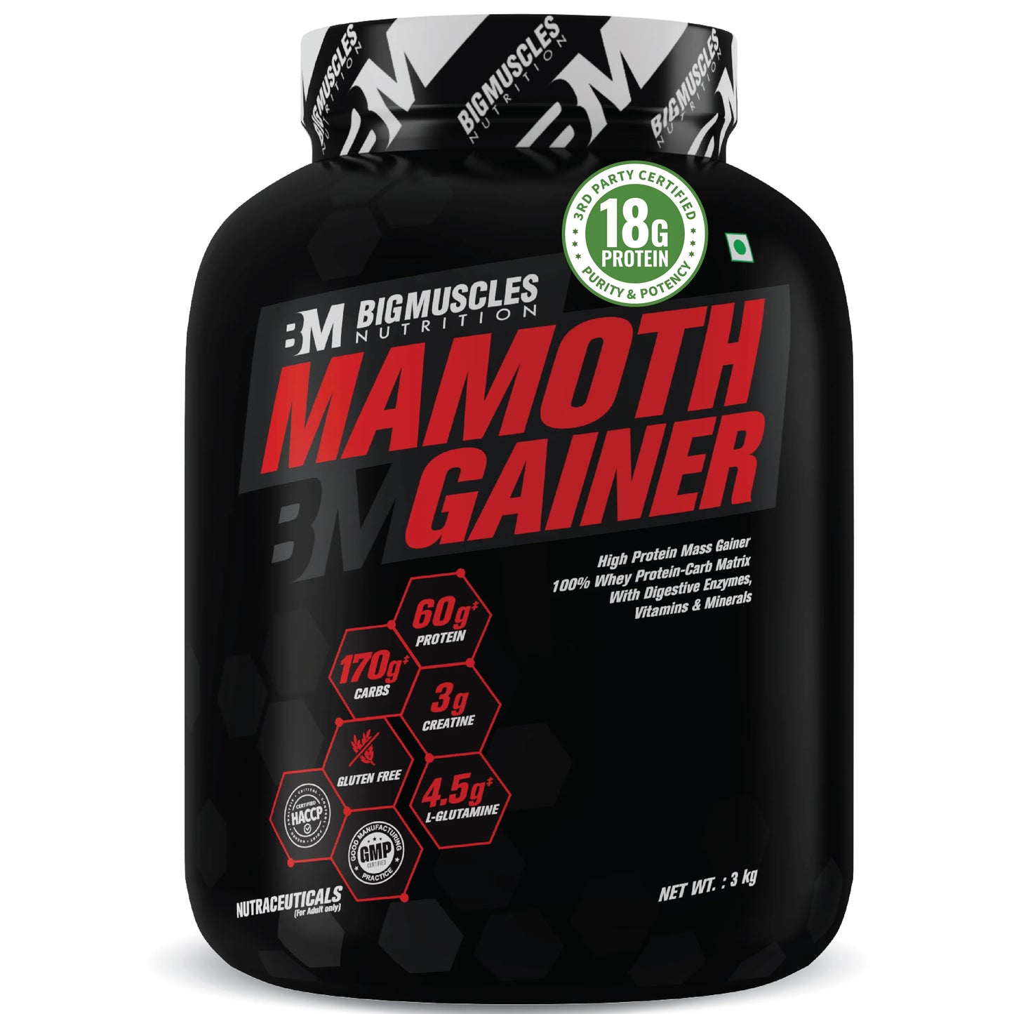 Bigmuscles Mamoth Gainer