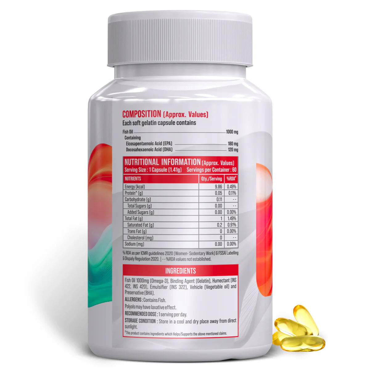 Bigmuscles Salmon Fish Oil