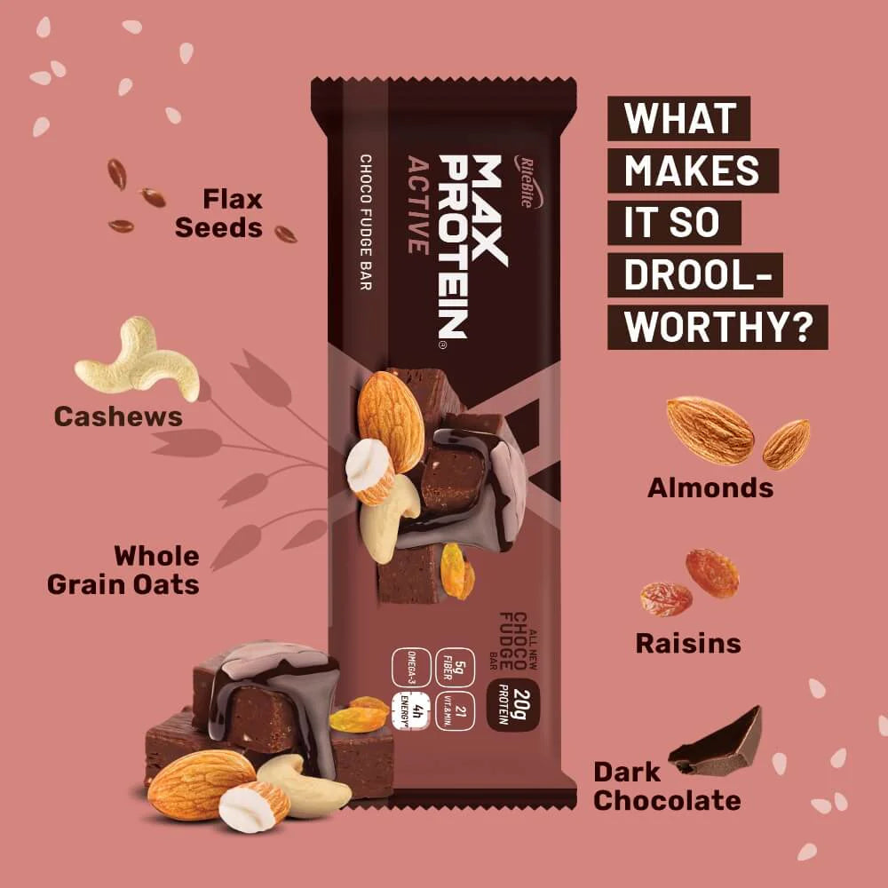 Max Protein Bar - Active Choco Fudge
