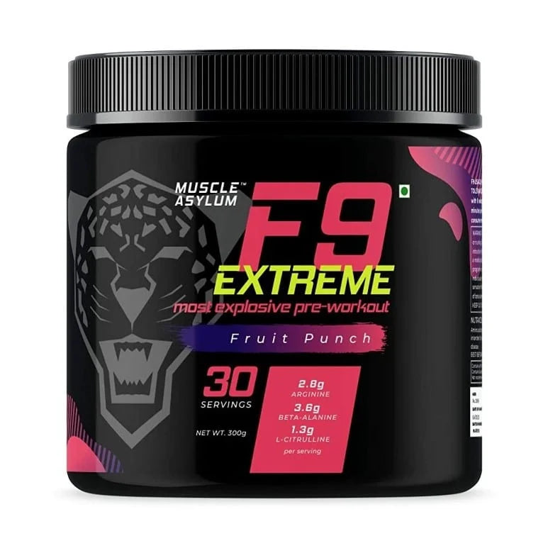 Muscle Asylum F9 Extreme Pre-Workout
