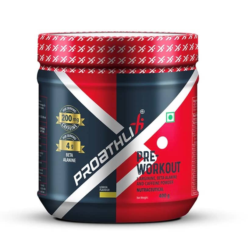Proathlix Pre-Workout - L-Arginine, Beta-Alanine & Caffeine Powder