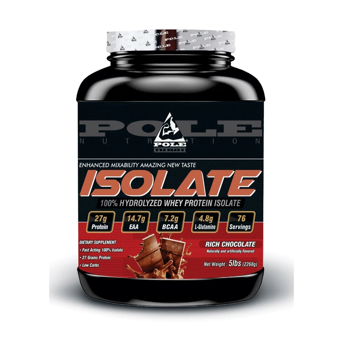 Pole Nutrition Isolate 100% Hydrolyzed Whey Protein