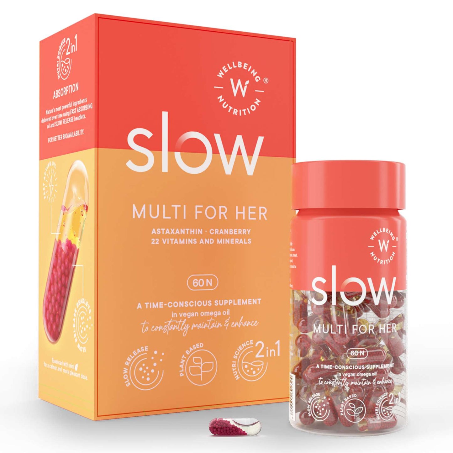 Wellbeing Nutrition Slow | Multivitamin for Her