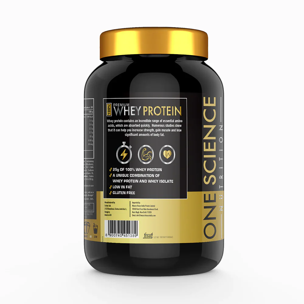 One Science 100% Premium Whey Protein 2 LB