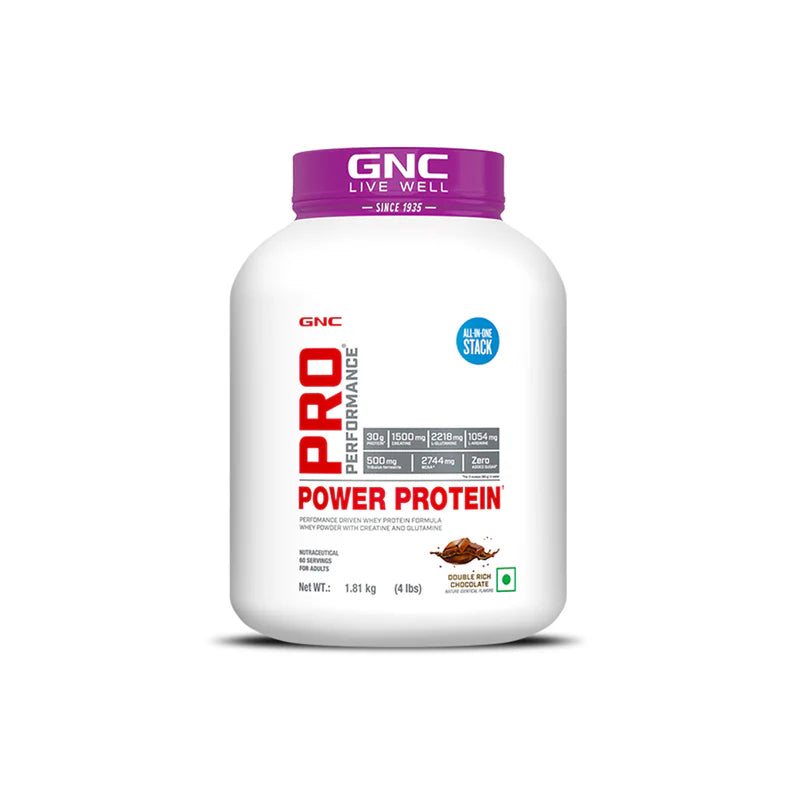 GNC Pro Performance Power Protein + Pure Himalayan Shilajit Resin