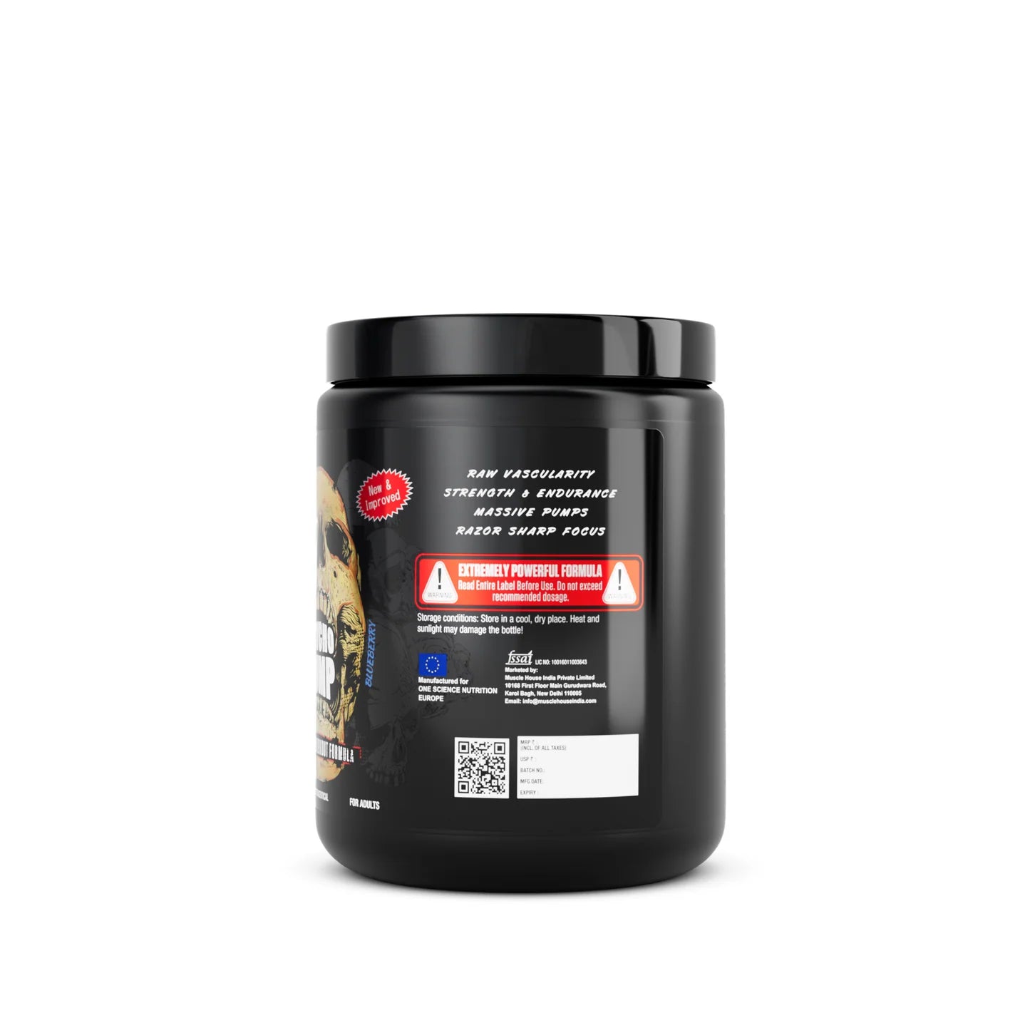 One Science Psycho Pump - Extreme Pre-Workout Formula 165g (15 SV)
