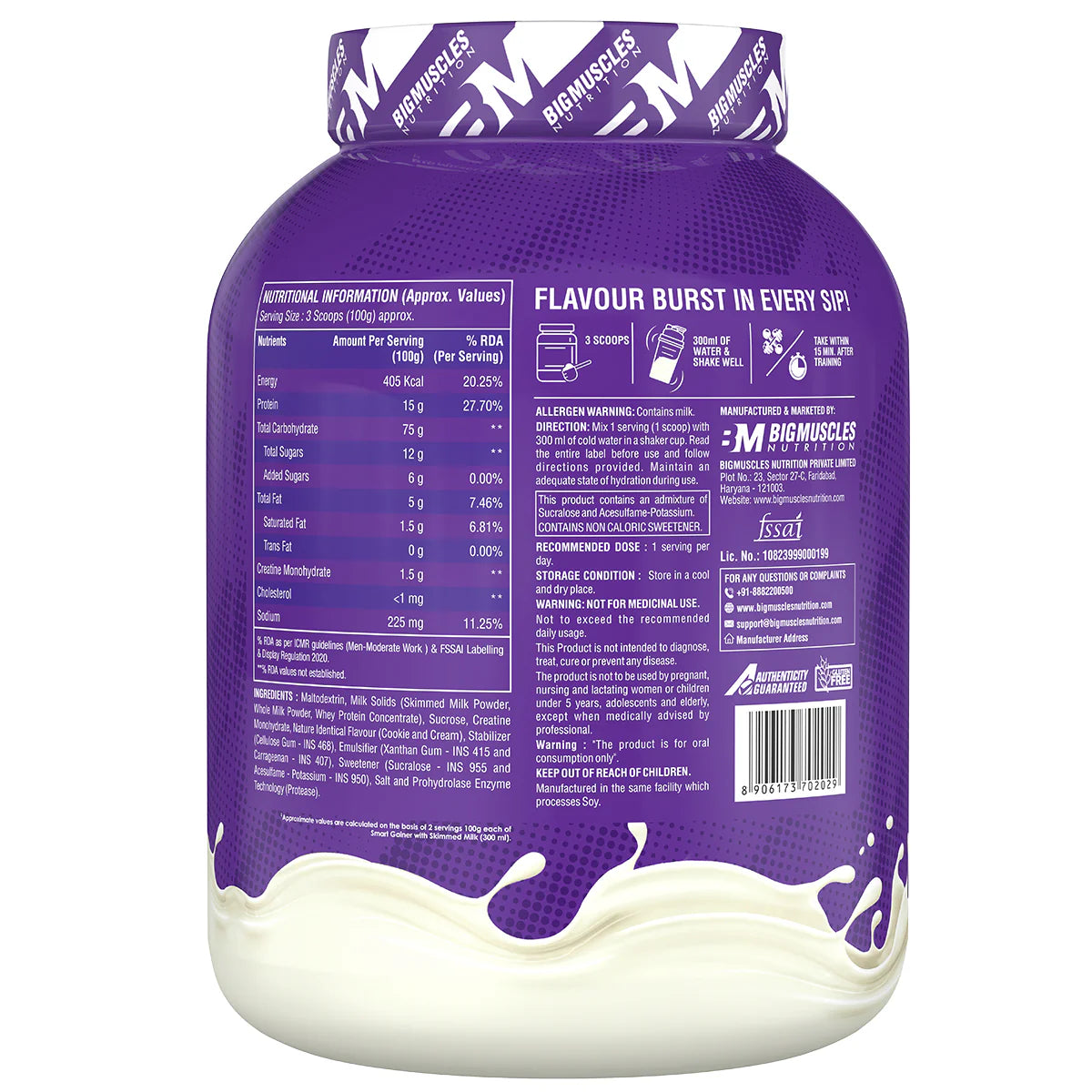 Bigmuscles Smart Gainer