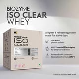 MuscleBlaze Biozyme Clear Whey Isolate pack of 15