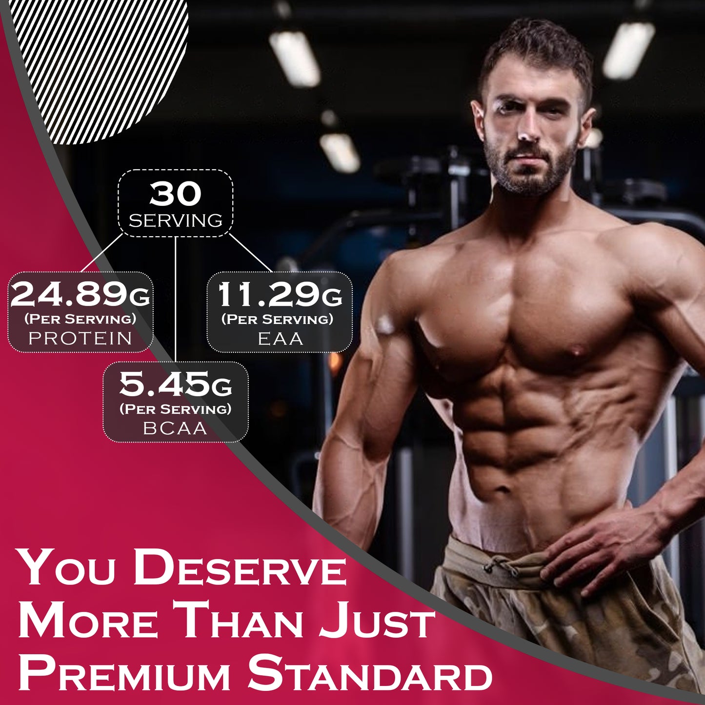 Nakpro Hydro Whey Protein Hydrolyzed Supplement Powder