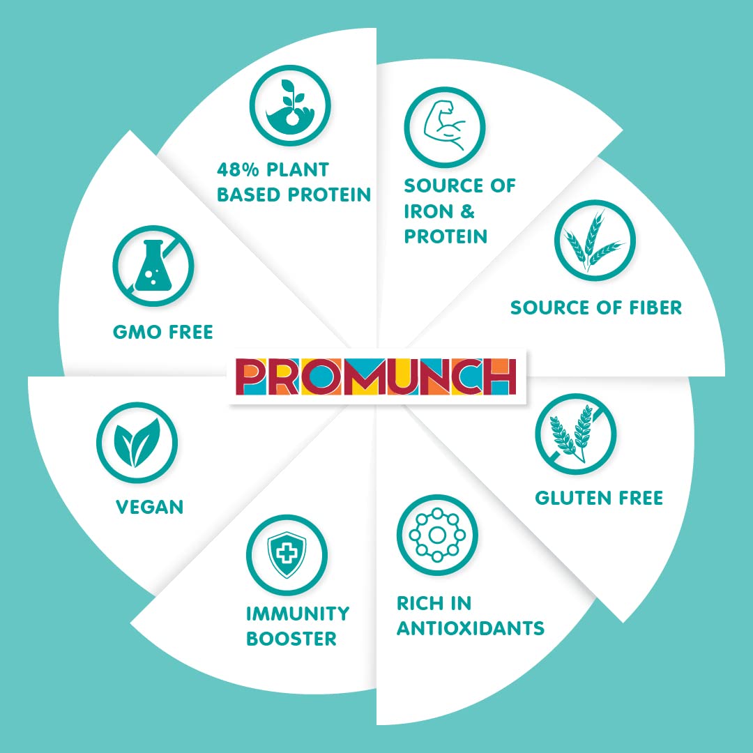 PROMUNCH Roasted Soya Snack Peri-Peri 300gm