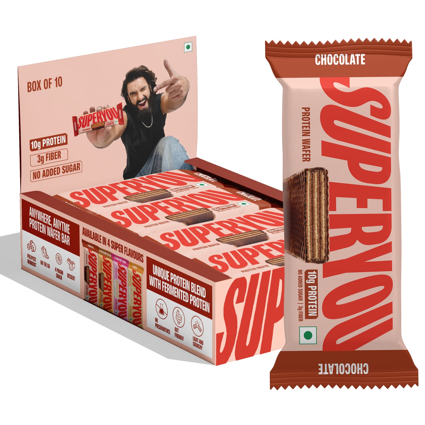 SuperYou Chocolate Protein Wafer