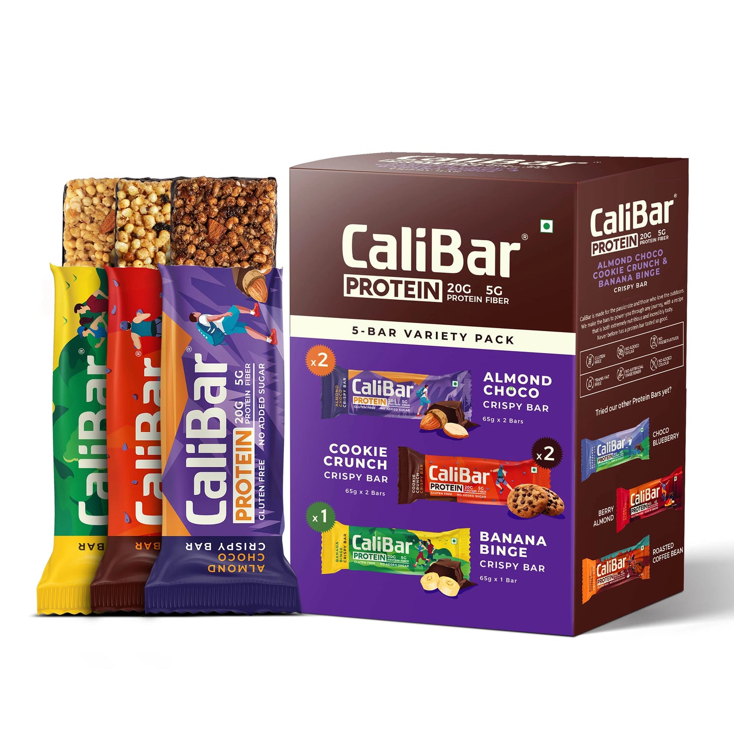 CaliBar 20g Protein Bar Variety Pack