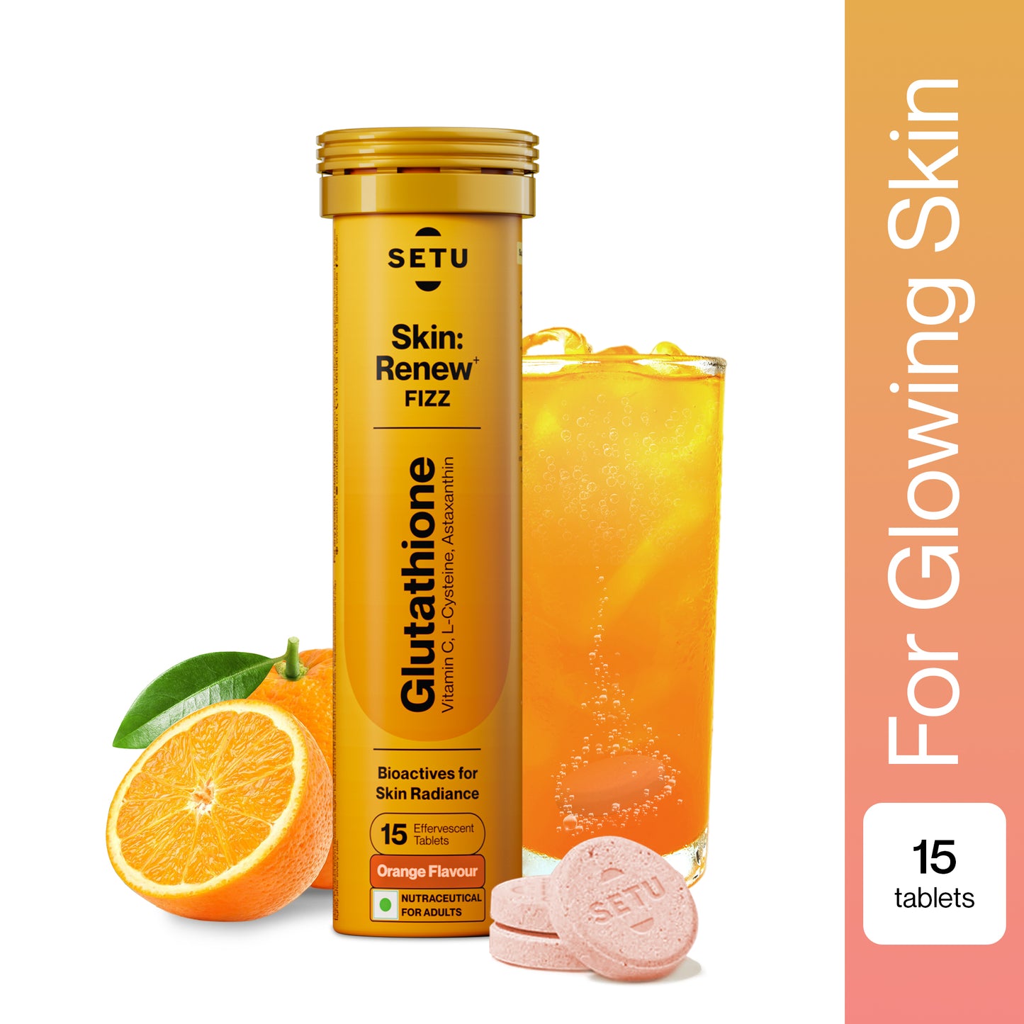 Setu Skin Renew | L-Glutathione & Vitamin C Supplement