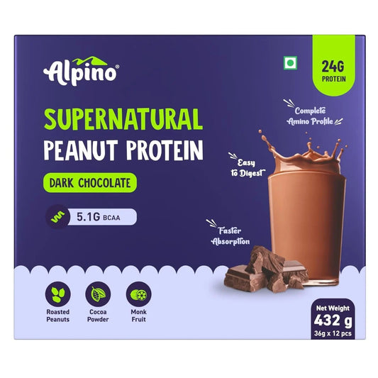 Alpino Supernatural Peanut Protein – Plant-Based Power