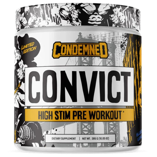Condemned Convict Pre Workout – Intense Energy & Focus