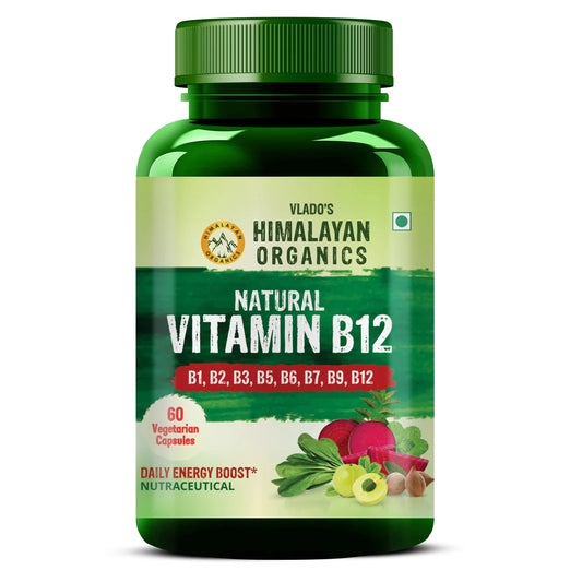 Vlado’s Himalayan Organics Natural Vitamin B12 | Energy & Nerve