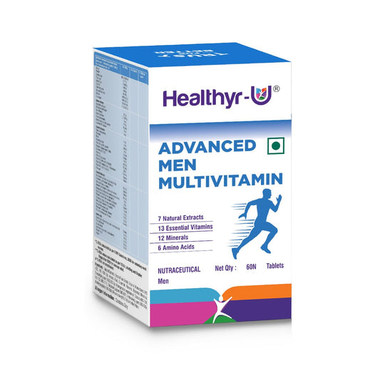 Healthyr-U Advanced Men Multivitamin | Energy & Immunity