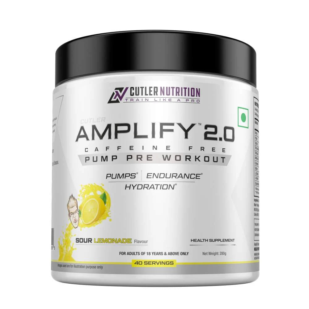 Cutler Nutrition Amplify – Stimulant-Free Pre Workout