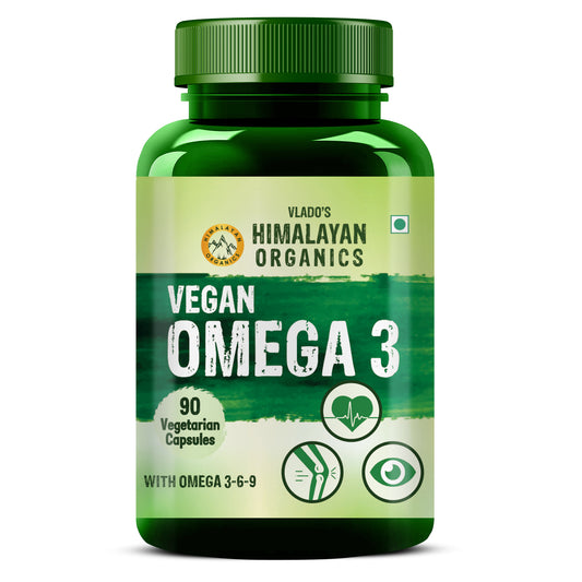 Vlado’s Himalayan Organics Vegan Omega 3 6 9 Capsules