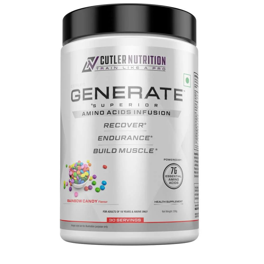 Cutler Nutrition Generate – EAA & BCAA Recovery Powder