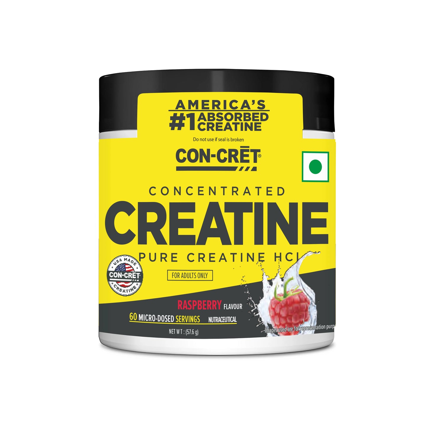 Con-cret Creatine HCL – Fast Absorbing Muscle Strength