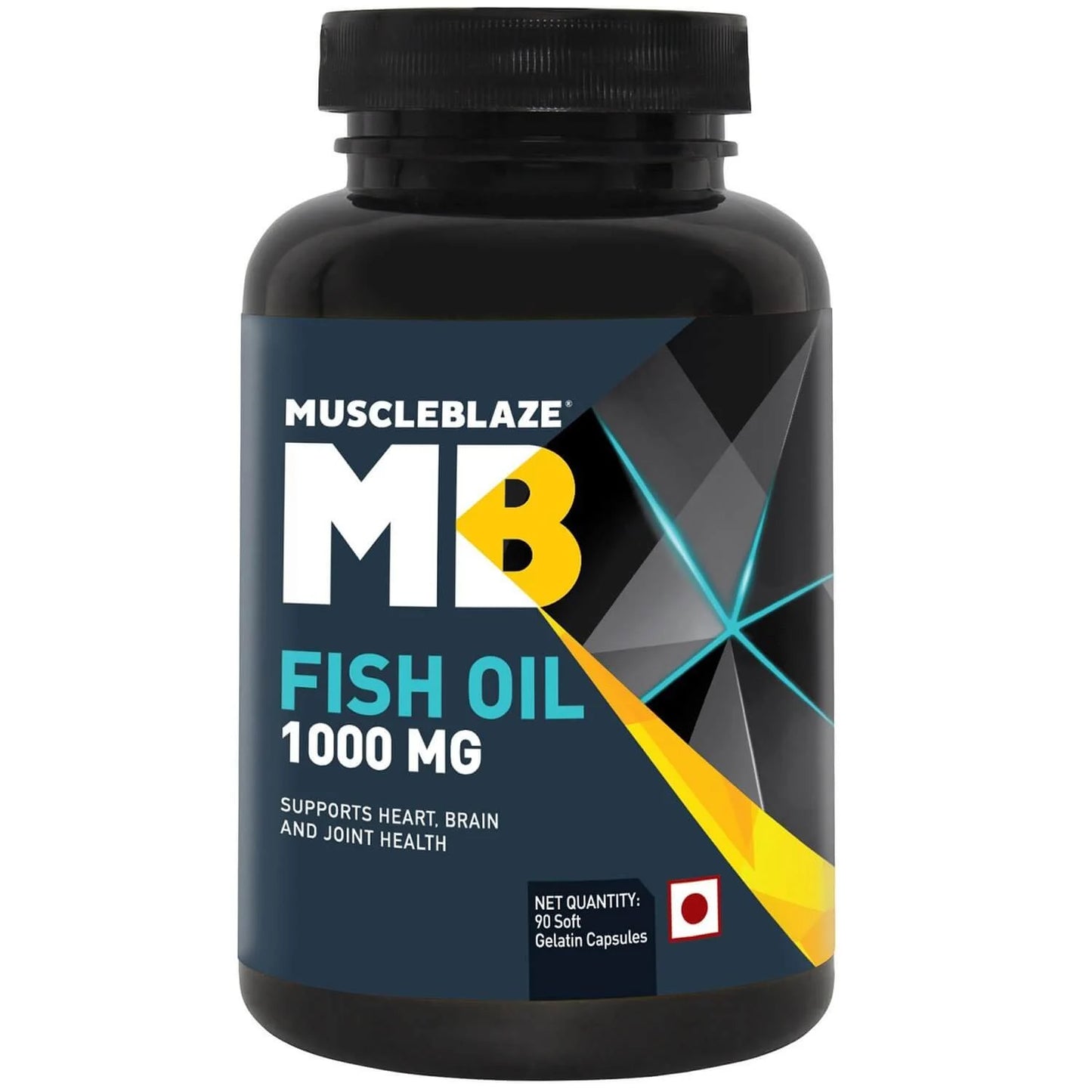 MuscleBlaze Fish Oil 1000mg - Heart & Joint Support