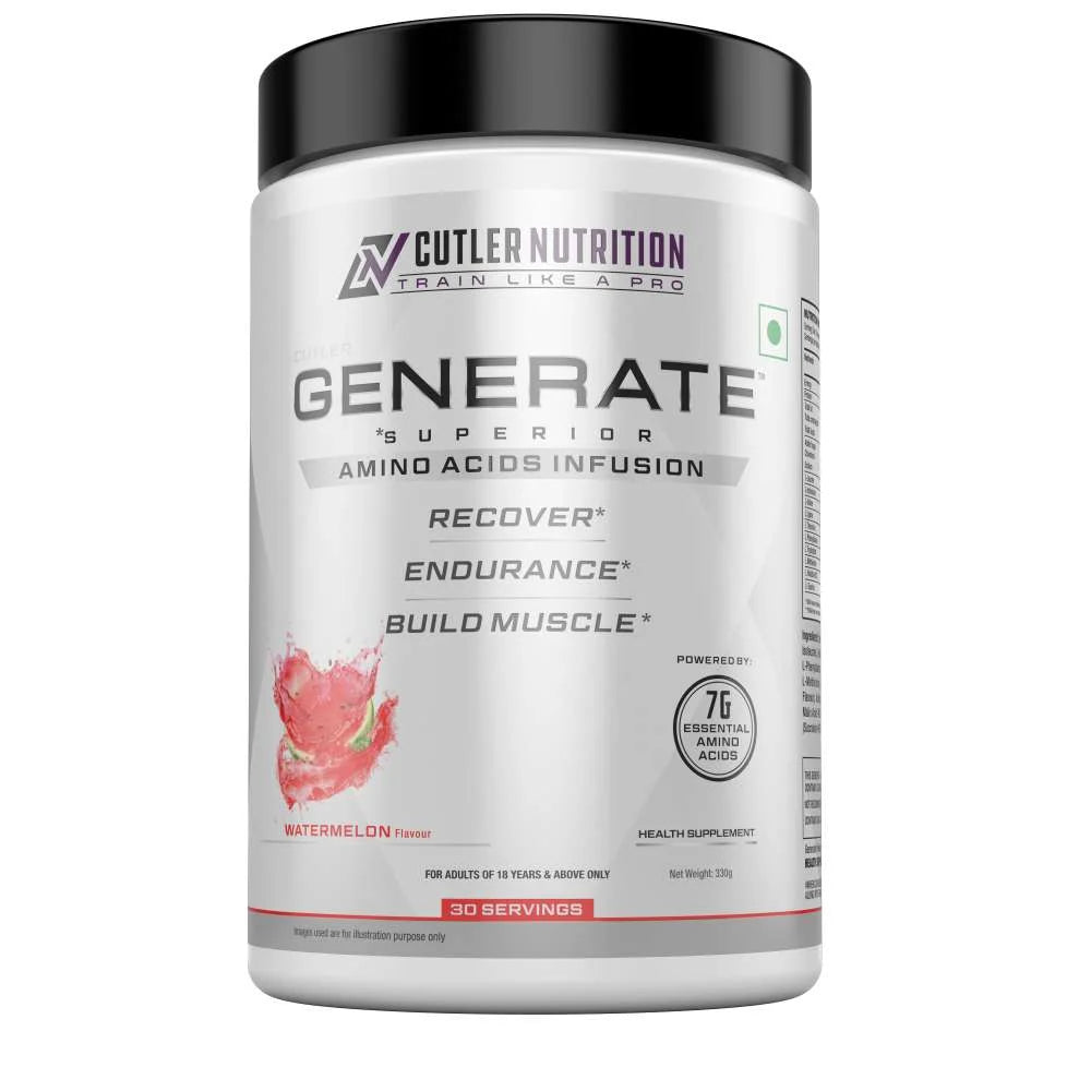 Cutler Nutrition Generate – EAA & BCAA Recovery Powder