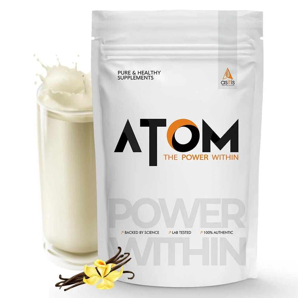 AS-IT-IS Atom Whey Protein – 27g Protein with Enzymeblend