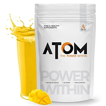 AS-IT-IS Atom Whey Protein – 27g Protein with Enzymeblend