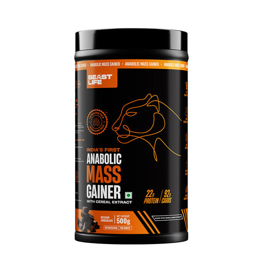 BeastLife Anabolic Mass Gainer | Clean Bulk & Muscle Fuel