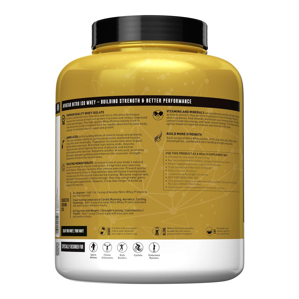 Avvatar Nitro Iso Whey 2kg