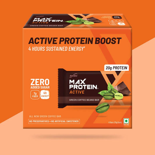 Max Protein Bar - Active Green Coffee Beans