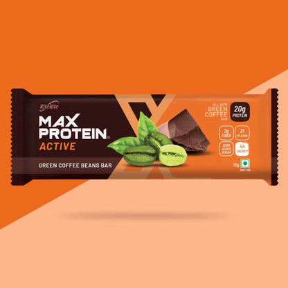 Max Protein Bar - Active Green Coffee Beans