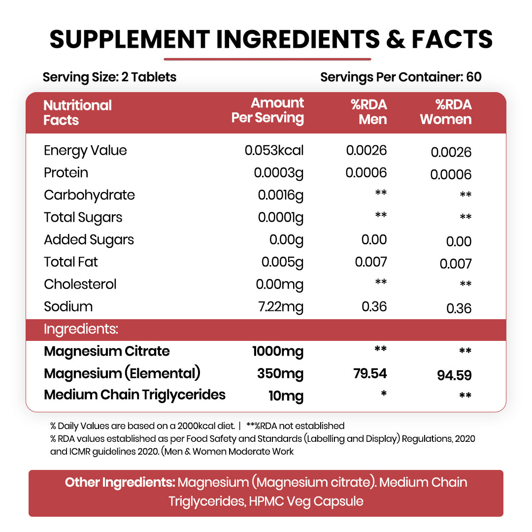 Vlado's Himalayan Organics Magnesium Citrate | Bone & Muscle Health