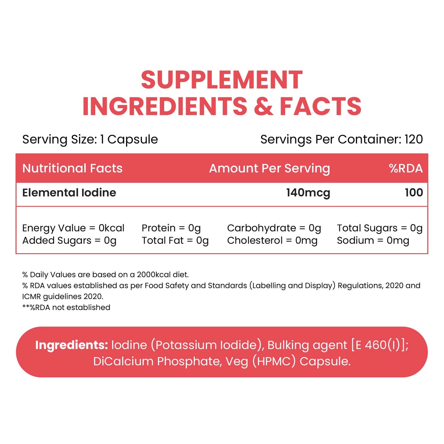 Vlado's Himalayan Organics Iodine - Thyroid & Metabolism