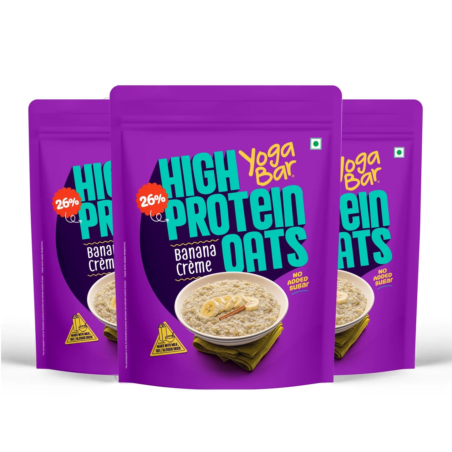 YogaBar 26g High Protein Oats Banana Crème