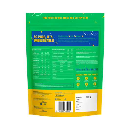 YogaBar ProClean Plant Protein (Unflavoured) 500g