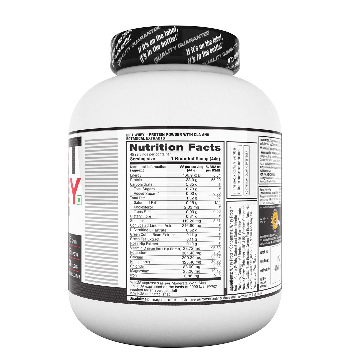 Labrada diet whey
