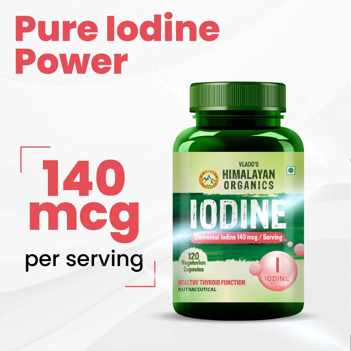 Vlado's Himalayan Organics Iodine - Thyroid & Metabolism