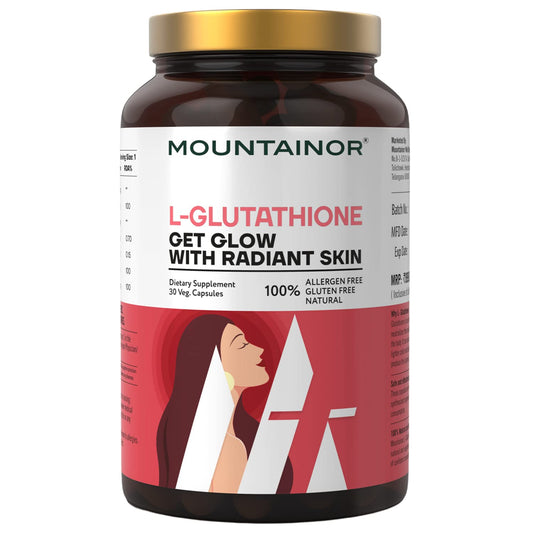 Mountainor L-Glutathione 1000mg | Radiant Skin Support