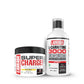 labrada l-carnitine 450ml (3000mg) litchi flavor + super charge pre-workout concentrate 150g
