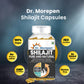 Dr. Morepen Shilajit Resin 15g & Shilajit Capsules-Stamina & Strength Booster/Mineral Rich Endurance Enhancer