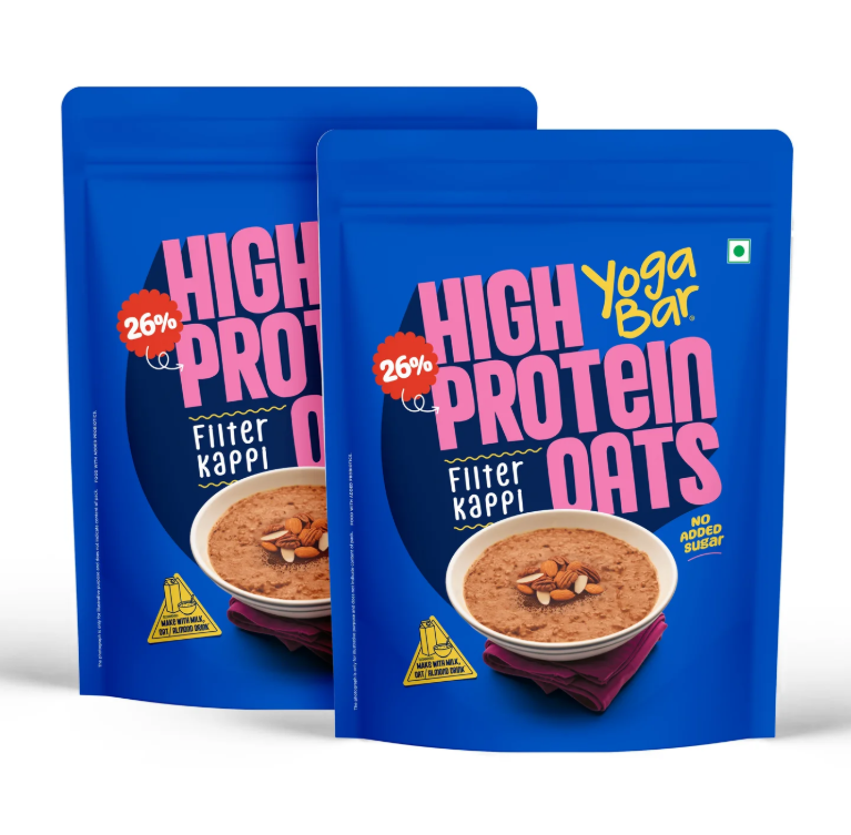 YogaBar 26g High Protein Oats Filter Kappi