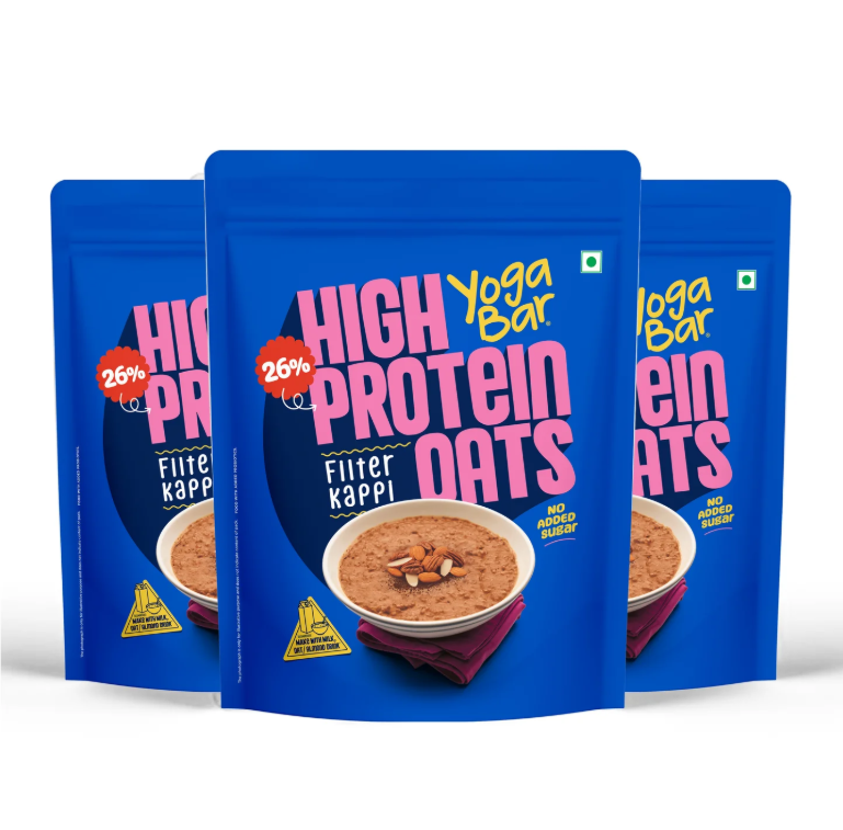 YogaBar 26g High Protein Oats Filter Kappi
