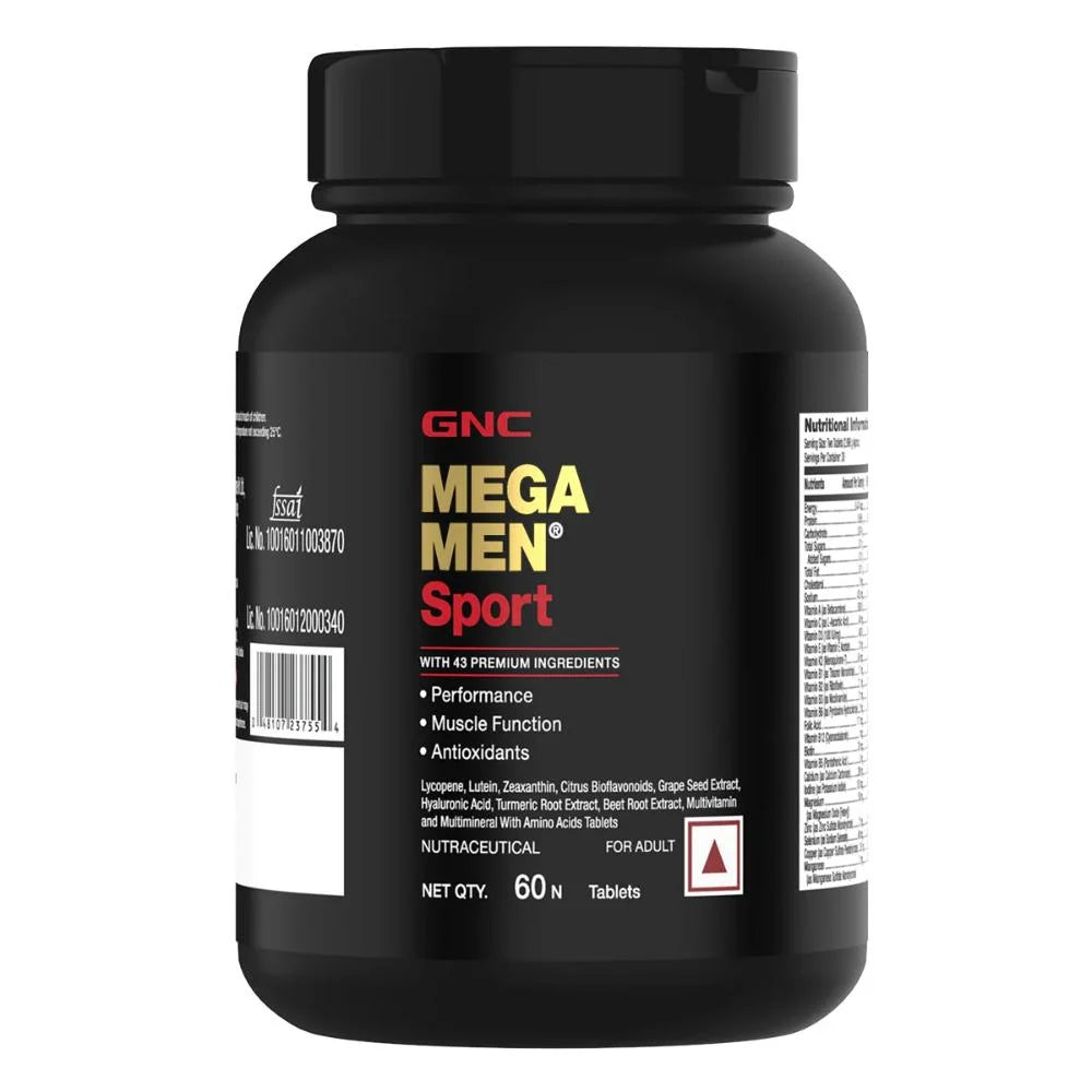GNC Mega Men Sport – Performance Multivitamin