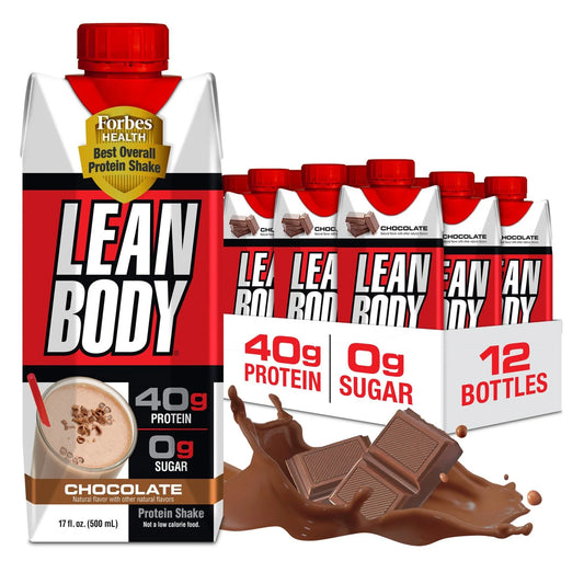labrada lean body ready-to-drink protein shake pack of 12