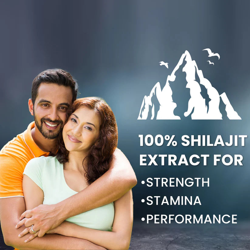 Dr. Morepen Shilajit Resin 15g & Shilajit Capsules-Stamina & Strength Booster/Mineral Rich Endurance Enhancer