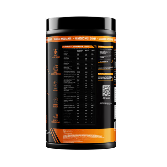 BeastLife Anabolic Mass Gainer | Clean Bulk & Muscle Fuel